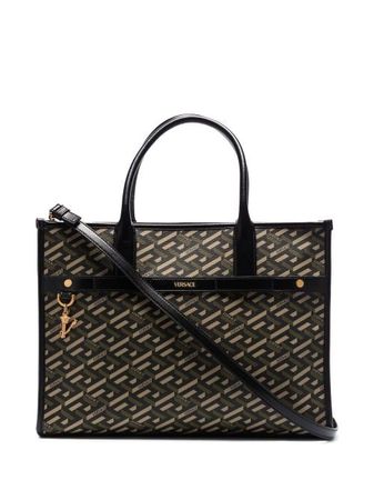 Versace Greca-pattern Tote Bag