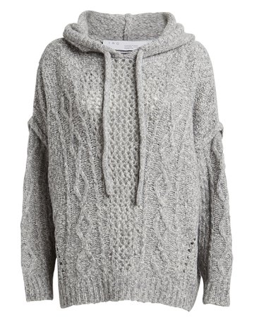 IRO | Hooded Meadow Wool-Blend Sweater | INTERMIX®