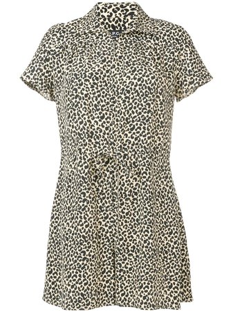 A.P.C. leopard print romper $159 - Buy Online SS19 - Quick Shipping, Price