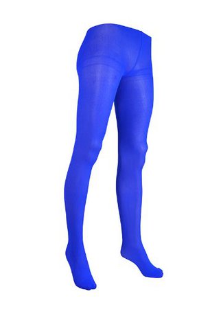 Blue Ladies Tights Smurf Gnome Christmas Elft Accessory Womens Fancy Dress: Amazon.co.uk: Clothing