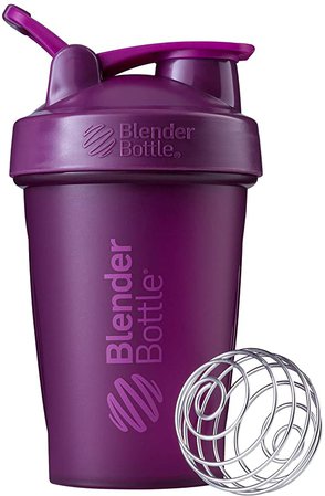 Amazon.com: BlenderBottle C01624 Classic Loop Top Shaker Bottle, 20oz, Plum/Plum: Kitchen & Dining