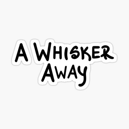 a whisker away logo anime