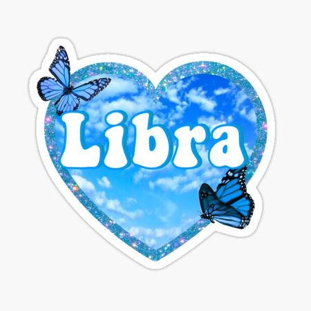 "Libra zodiac sign " Sticker for Sale by angelslover | Redbubble