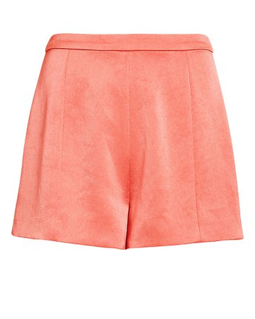 Chance Pink Silk Shorts