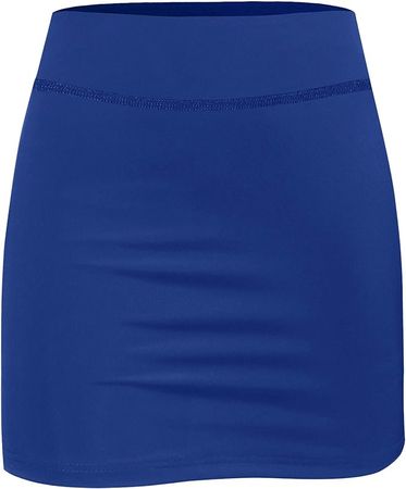 Golf Skirts Skorts for Women Casual Summer Skort Plus Size Not See-Through Sporty Spandex Skirt Womens Elastic Waistband Moisture Sicking Two Layers Lightweight Workout Tennis Shorts Green 2XL at Amazon Women’s Clothing store