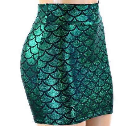 mermaid skirt short - Google Search
