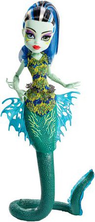 Monster High Great Scarrier Reef Glowsome Ghoulfish Frankie Stein Doll | Walmart Canada