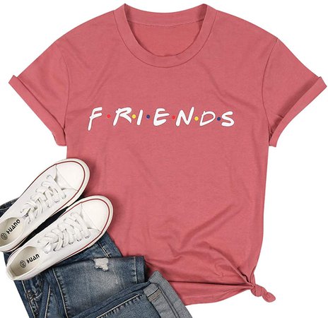 Amazon.com: You've Got A Friend in Me T-Shirt Friend Shirts Women Funny Letter Printed T-Shirts Casual Short Sleeve Tee Tops: Clothing