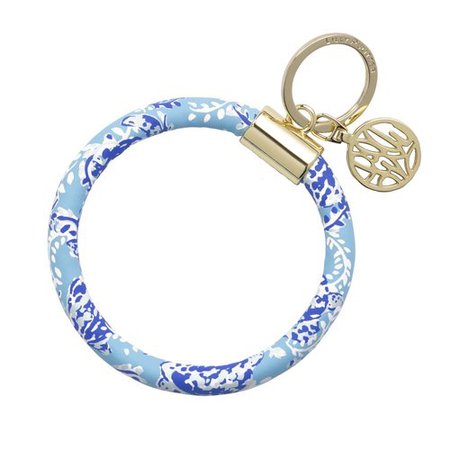 Lilly Pulitzer | Round Keychain | Turtley Awesome - Ginny Marie's