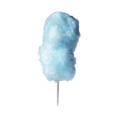 blue cotton candy
