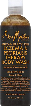 [SHEA MOISTURE] AFRICAN BLACK SOAP ECZEMA & PSORIASIS THERAPY BODY WASH 12OZ: Amazon.ca: Beauty