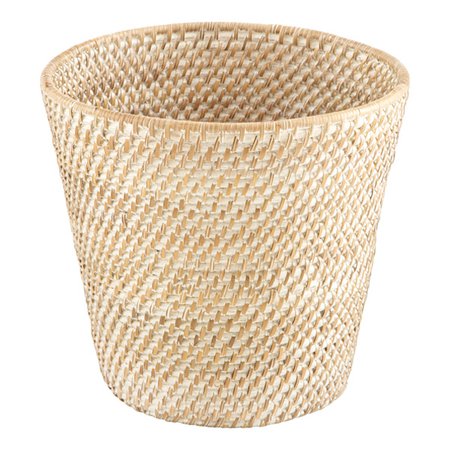 Impressive Design Wicker Trash Cans Baskets Contemporary Whitewash Rattan Can The Container Awesome Amazon Com Step Waste Bins With Lids In 8 Bathroom - A Architec Dreamer