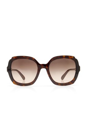 Prada Square-Frame Acetate Sunglasses