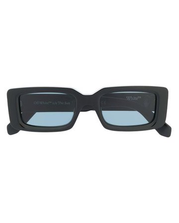 Off-White c/o Virgil Abloh Arthur Rectangle-frame Sunglasses in Black - Lyst