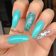 turquoise nails - Google Search