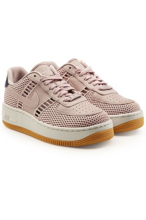 Air Force 1 Upstep Sneakers with Leather and Suede Gr. US 9.5