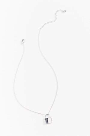Simple Lock Pendant Necklace | Urban Outfitters