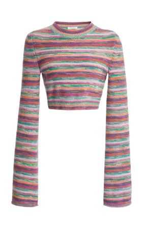 Cashmere Cropped Sweater By Chloé | Moda Operandi