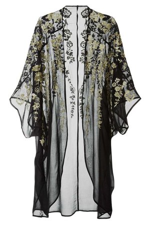 mesh kimono