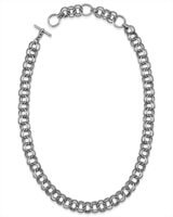 18" Double Chain Link Necklace in Vintage Silver | Kendra Scott