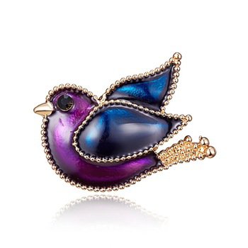 New Purple And Blue Color Peace Dove Brooches Women And Men Suit T-shirt Pin Enamel Brooch Cute Bird Jewelry Gift - Buy Fashion Enamel Brooch For Women,Peace Dove Brooches For Women,Cute Bird Jewelry Gift Brooch Product on Alibaba.com