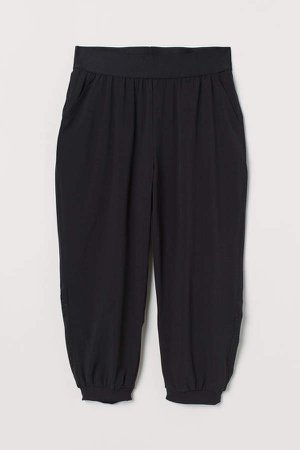 3/4-length Sports Pants - Black