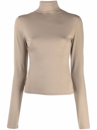 Lemaire roll-neck long-sleeve top - FARFETCH
