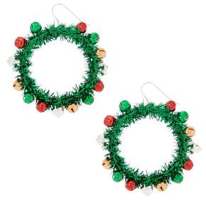 2" Wreath Drop Earrings - Green | Claire's US