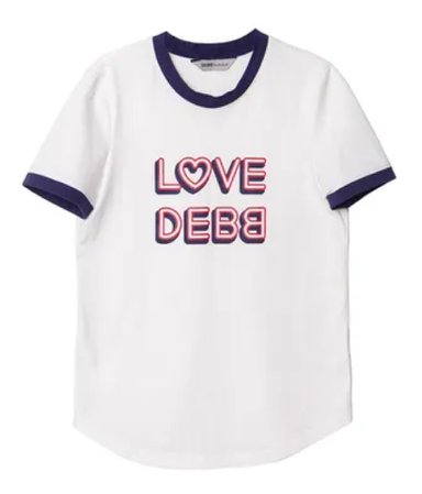 DEBB Love Debb Baseball T Shirt