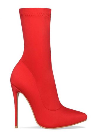 red bootie