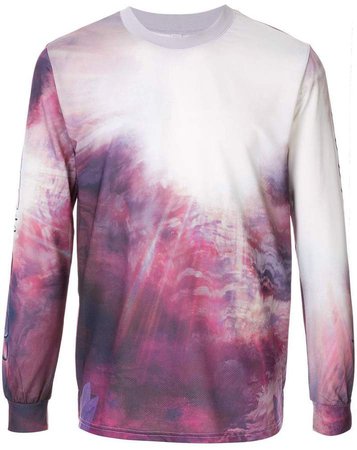 all-over print sweatshirt