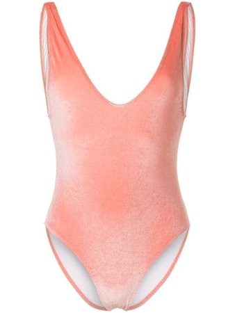 Suboo Velvet Swimsuit - Farfetch