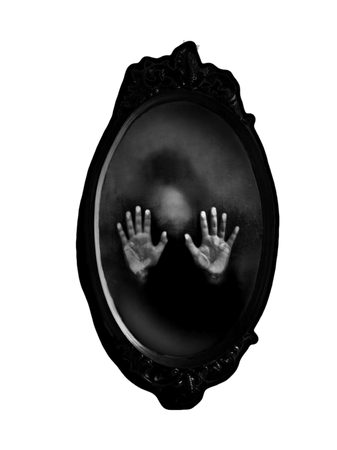 creepy dark aesthetic mirrors