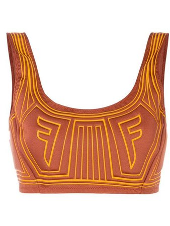 Fendi graphic logo crop top $690 - Buy Online SS19 - Quick Shipping, Price