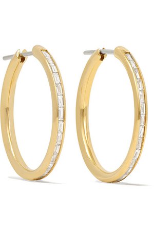 Spinelli Kilcollin | Miri 18-karat gold diamond hoop earrings | NET-A-PORTER.COM