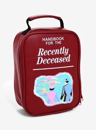 Beetlejuice Handbook For The Recently Deceased Lunch Bag