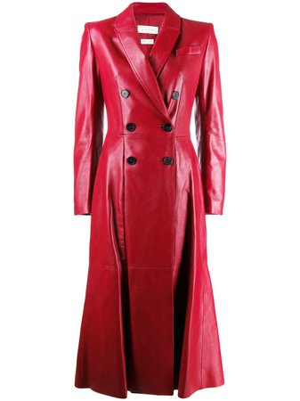 Alexander McQueen double-breasted Trench Coat - Farfetch