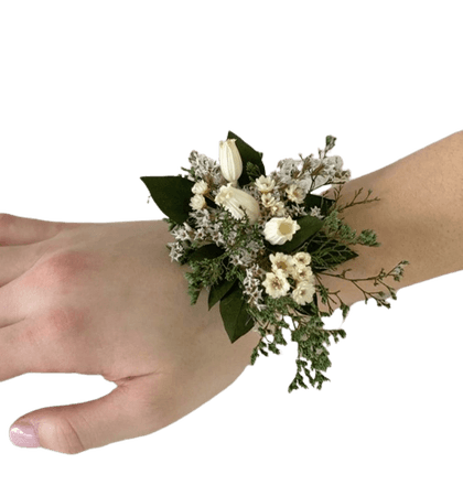 green corsage