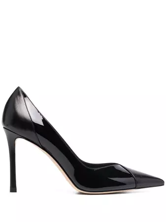 Shop Jimmy Choo Cass leather pumps with Express Delivery - FARFETCH