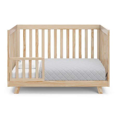 Storkcraft Beckett 3 in 1 Convertible Baby Crib, Natural - Walmart.com