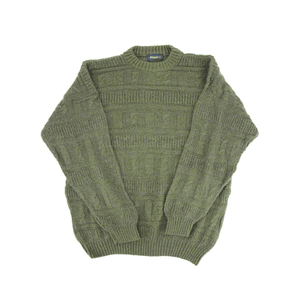 vintage green sweater