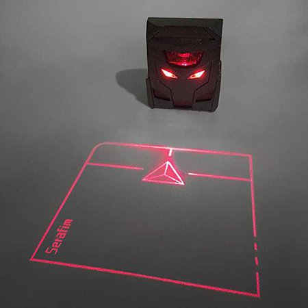 Amazon.com: ODiN Virtual Laser Projection Trackpad- World's First Holographic Mouse: The Ideal Accessory for Virtual Keyboards (Black): Electronics