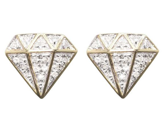 Diamond Shaped Earrings