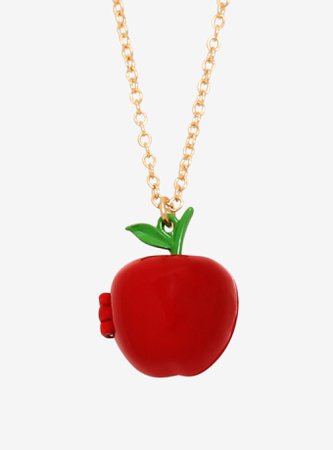 Disney Princess Snow White Apple Locket Necklace