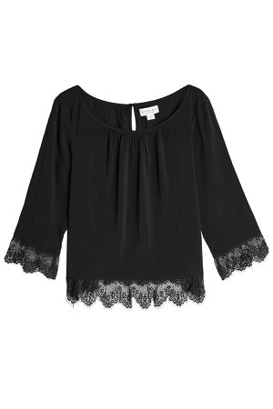 Blouse with Lace Gr. XS