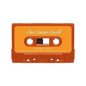 orange cassette