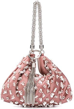 Callie pearl-embellished bag