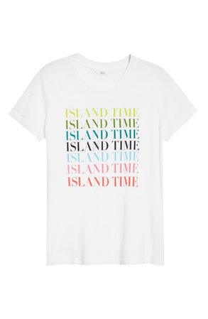 1901 Island Time Graphic Tee | Nordstrom