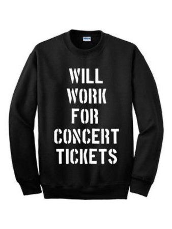 concert hoodie