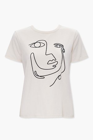 Line Art Graphic Tee | Forever 21